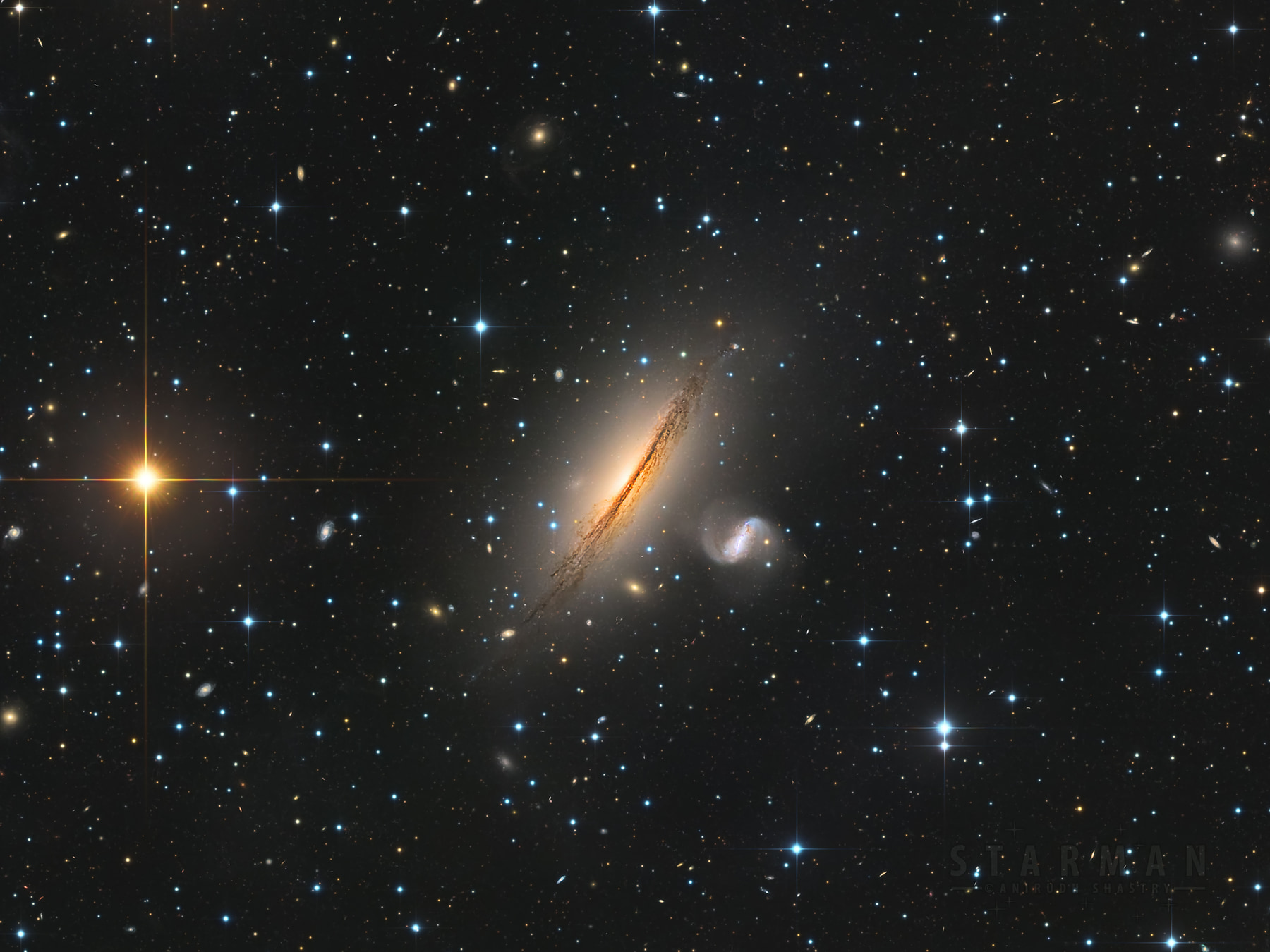 NGC 5078: An Edge-On Spiral in Hydra