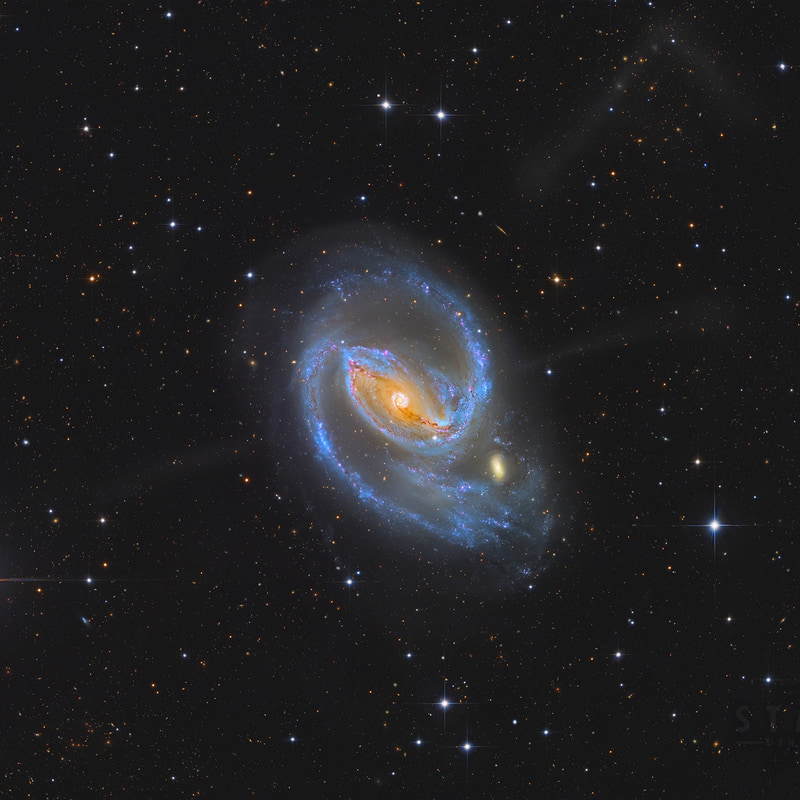 Seyfert Barred Spiral Galaxy