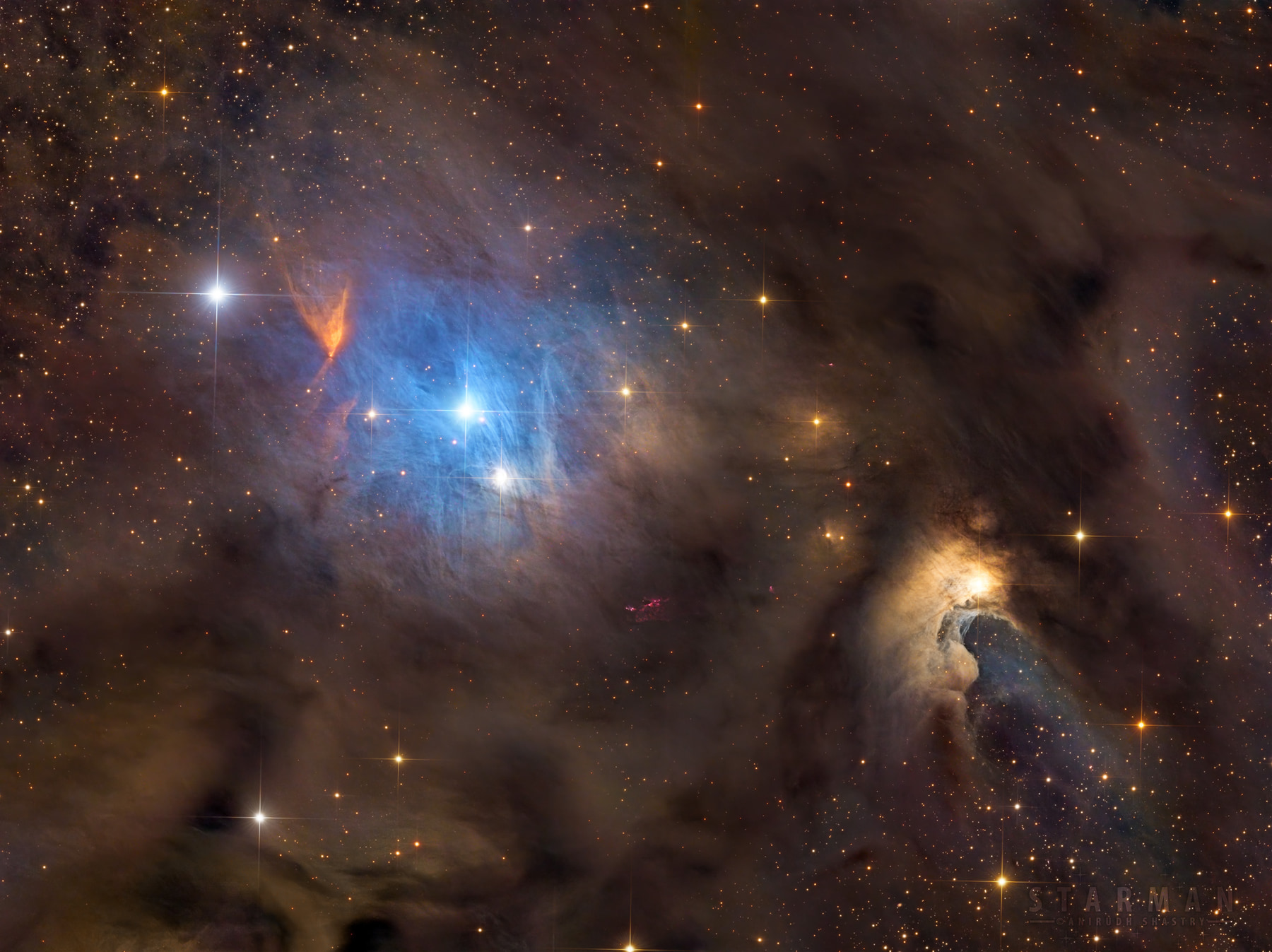 Bernes 142: Reflection Nebula