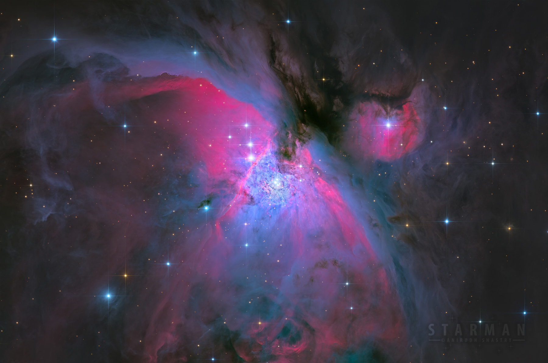 M 42: The Cosmic Lotus