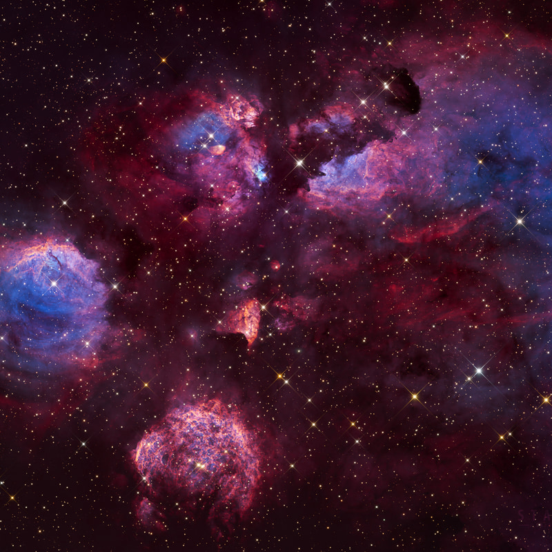 The Dog's Paw Nebula