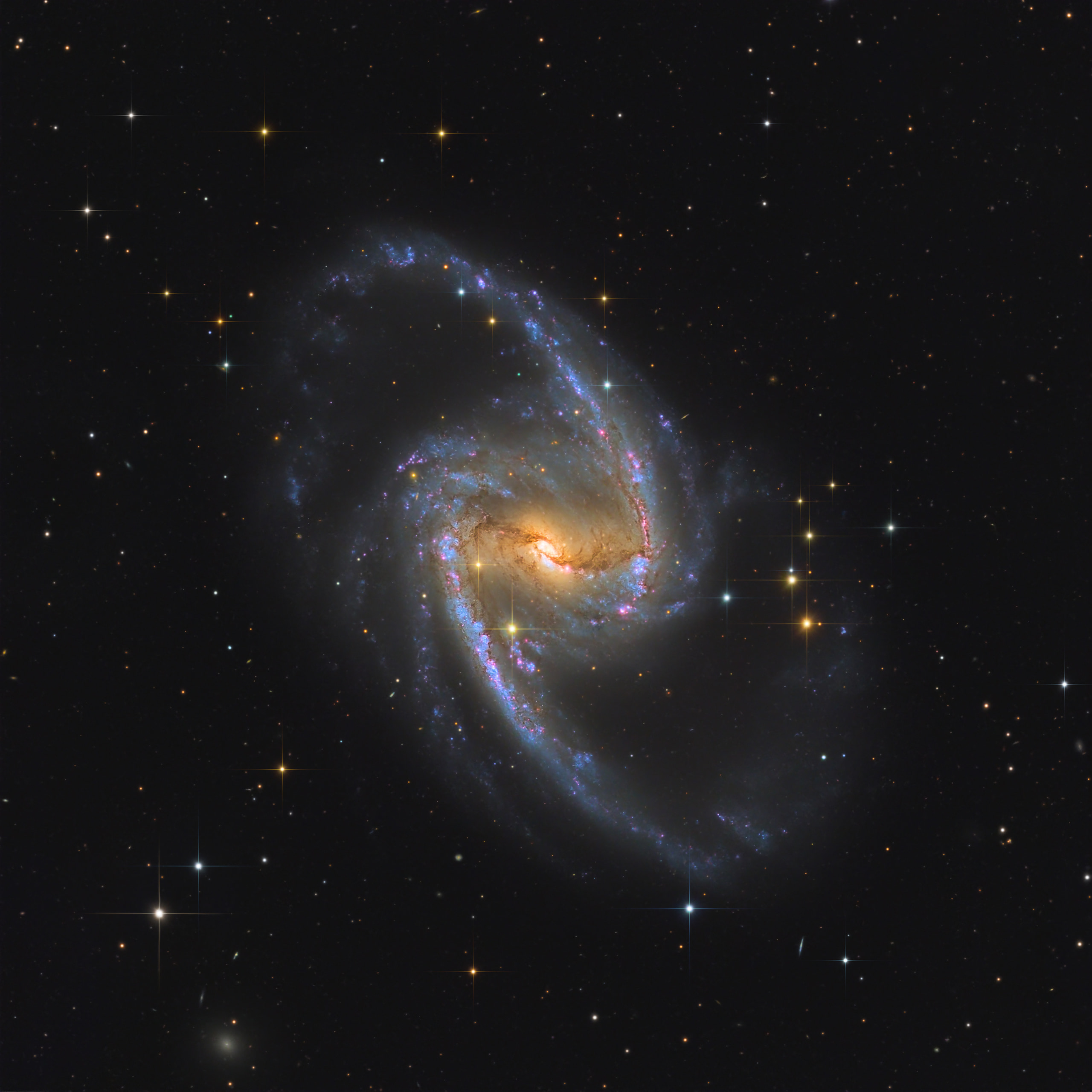 Fornax Propeller Galaxy