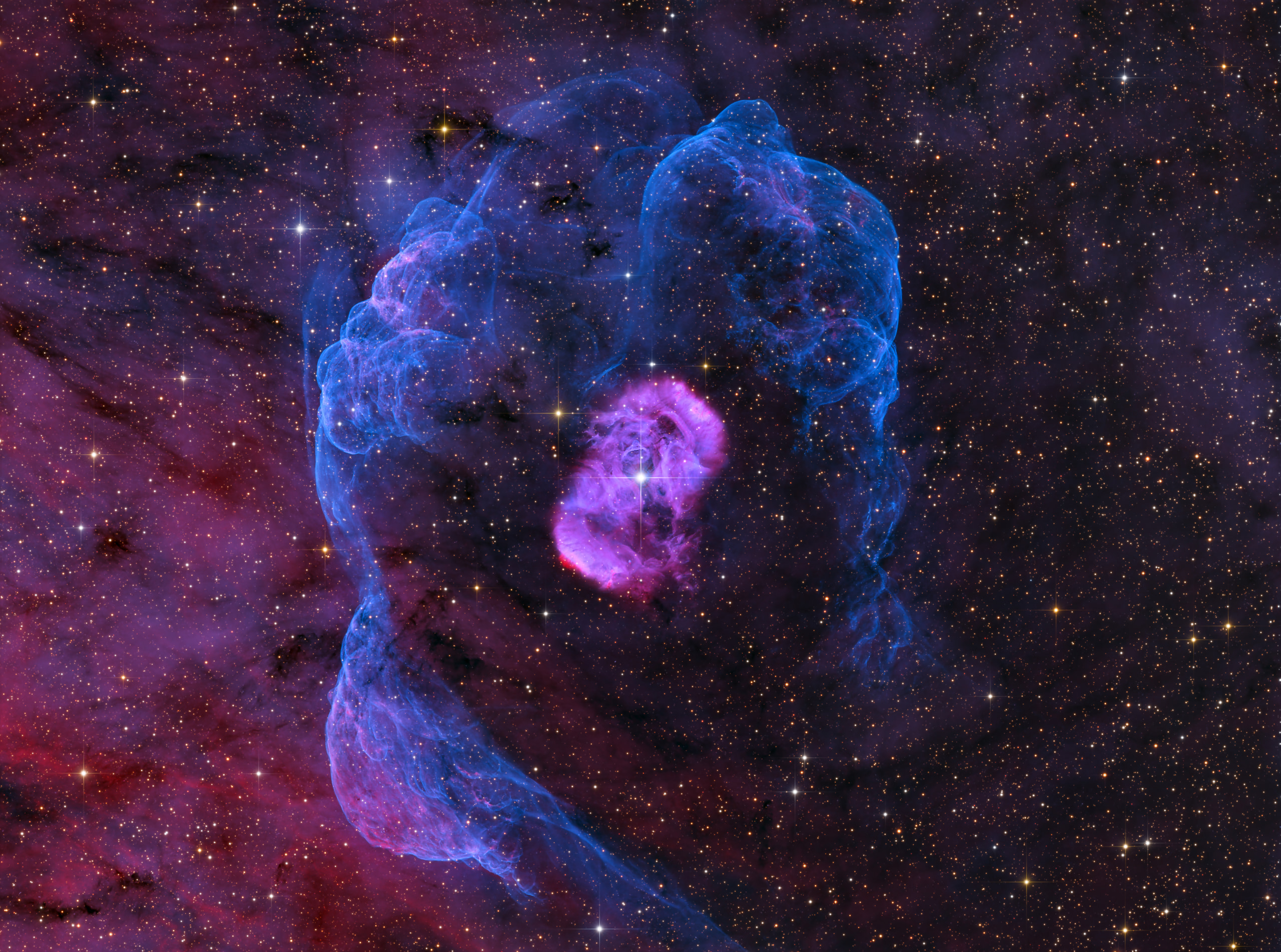 The Dragon's Egg Nebula